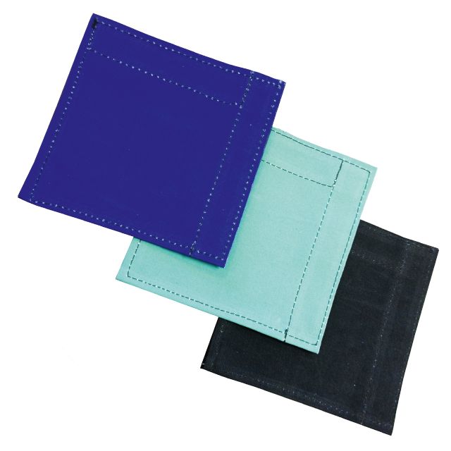 Green, blue or black canvas sports floor protection