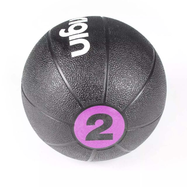Origin 2kg Medicine Ball (Black with Purple)