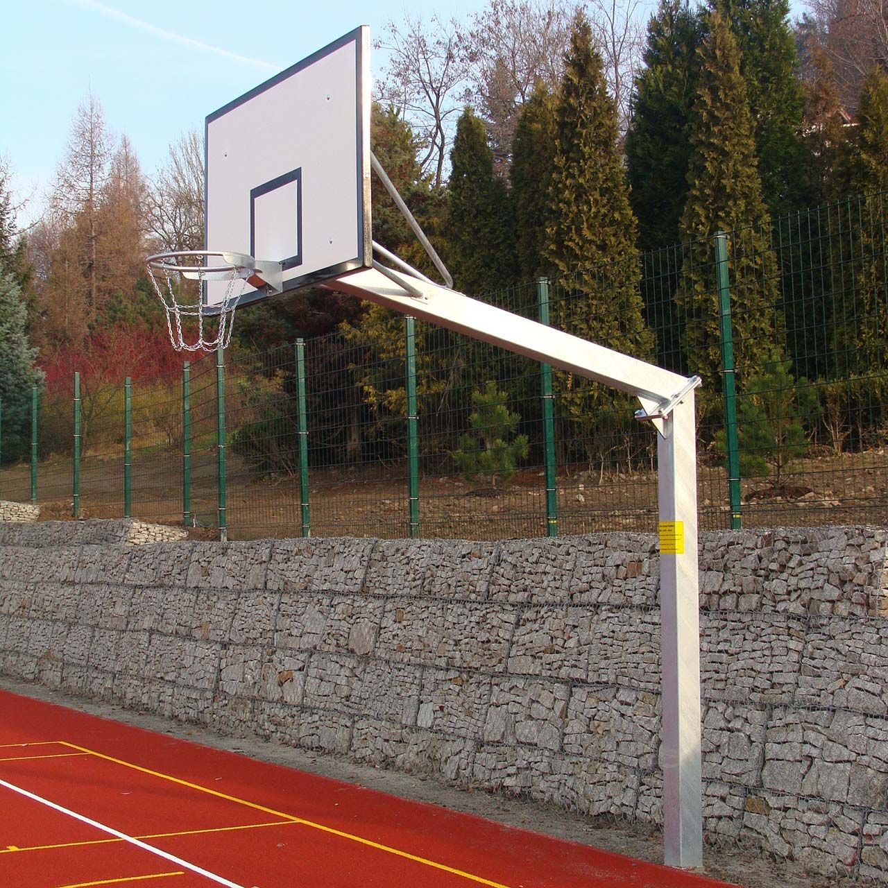 Basket outlet ball post
