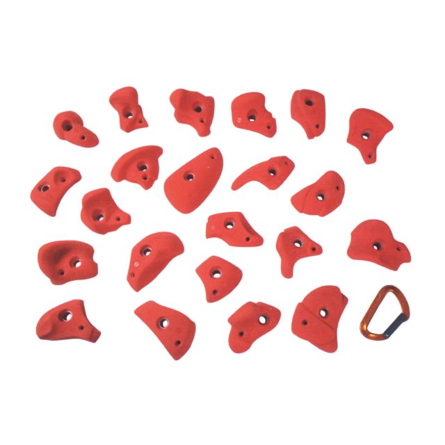 Set of 22 Varied & Friendly Climbing Holds