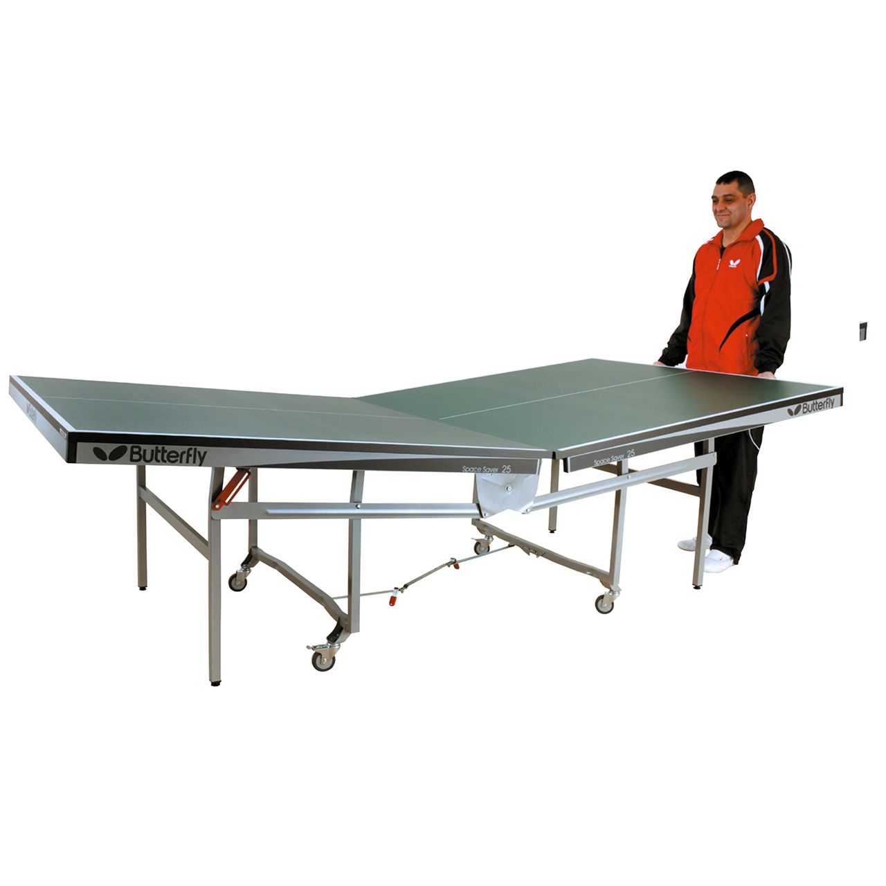 Butterfly Space Saver Rollaway 25 Table Universal Services