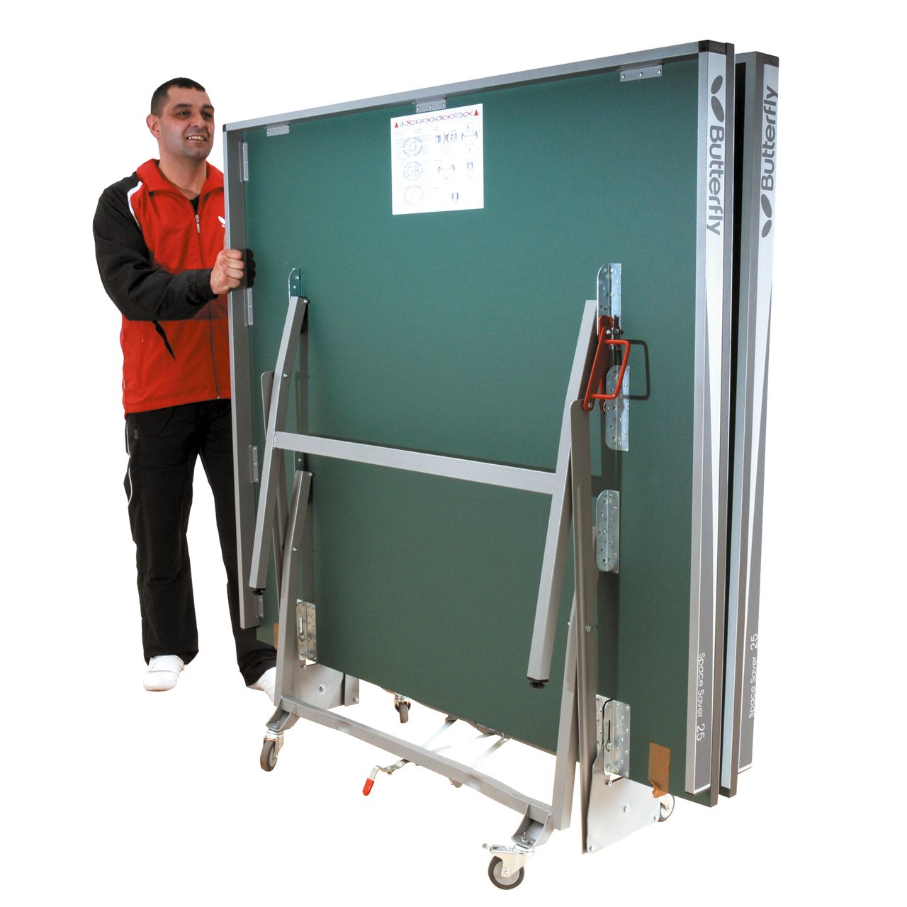 Butterfly Space Saver Rollaway 25 Table Universal Services