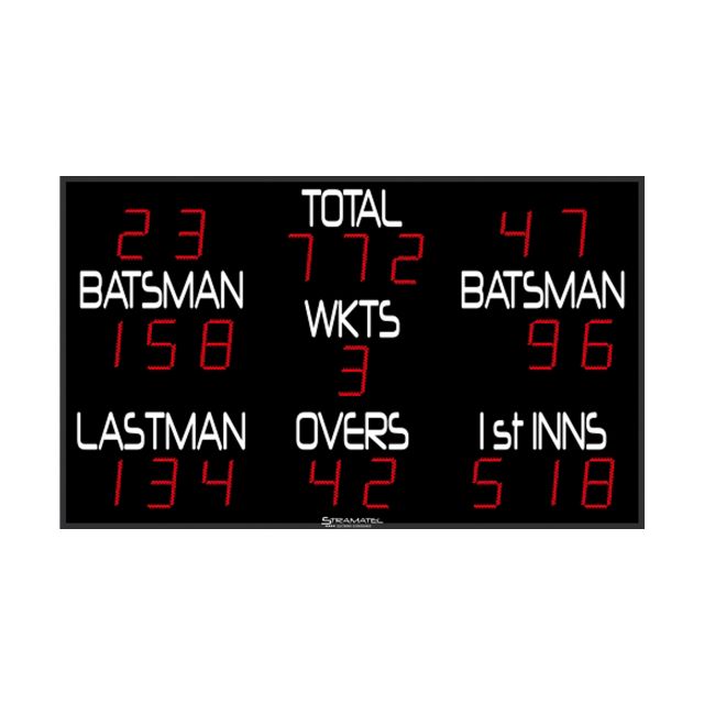 CRK1151 - Cricket Outdoor Scoreboard - 60m