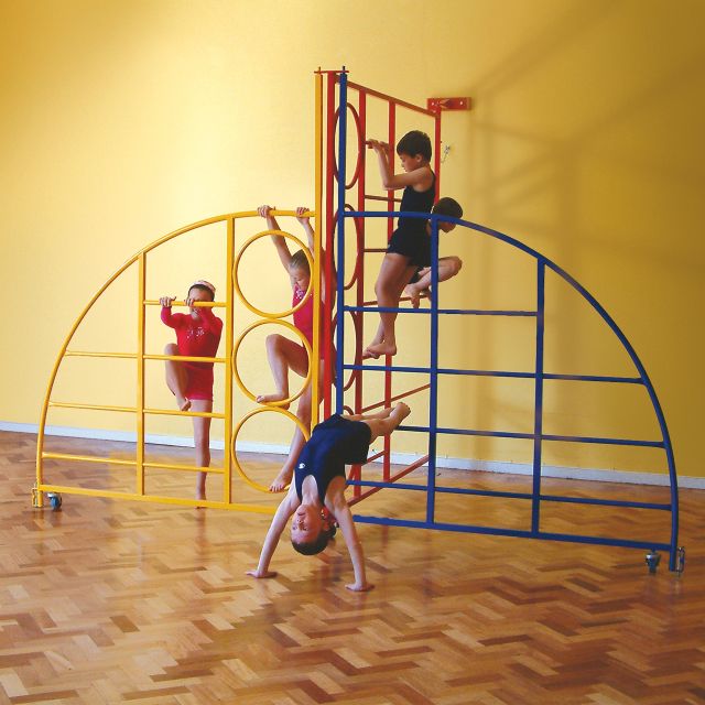 Curved Trio Climbing Frame