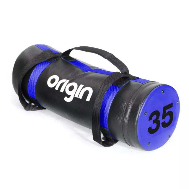 Origin 35kg Sandbag - PU Carbon Texture with Air Holes Pre Filled