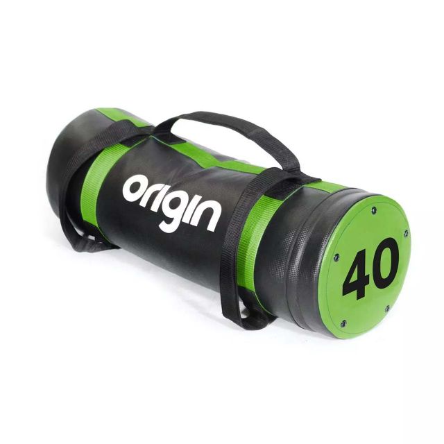 Origin 40kg Sandbag PU Carbon Texture with Air Holes Pre Filled