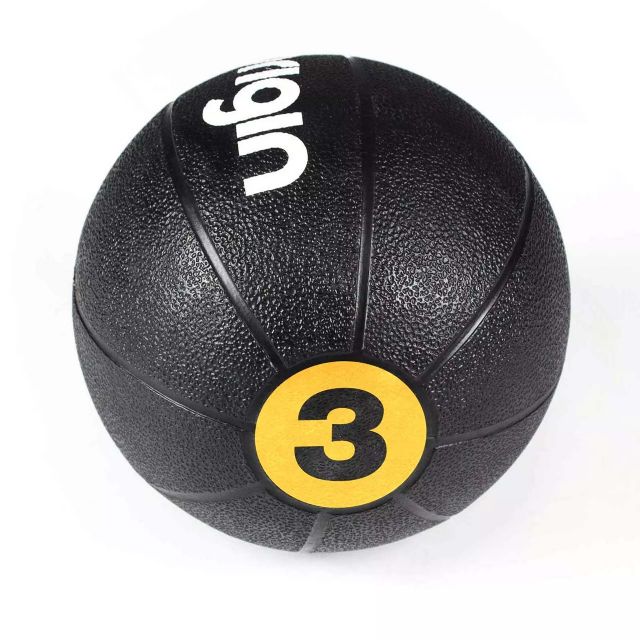 Origin 3kg Medicine Ball (Black with Yellow)