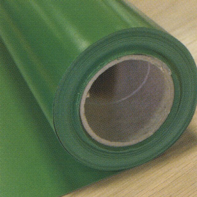 Roll of green sports floor protection