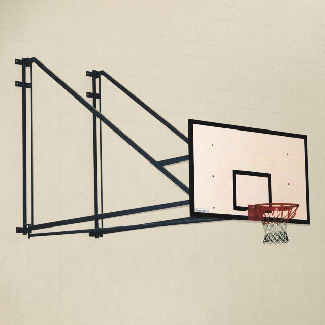 Wall Mounted Hinged Matchplay Basketball Goals