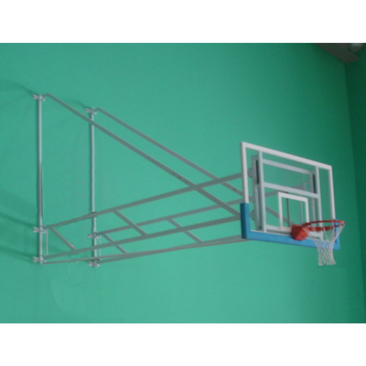 Wall Mounted Hinged Matchplay Basketball Goals Universal Services