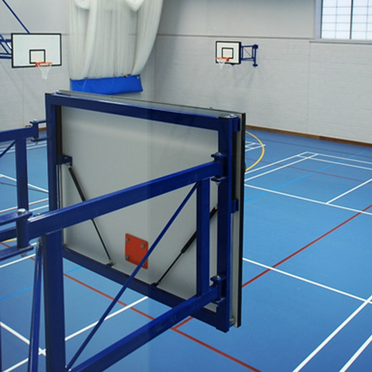 Wall Mounted Practice Indoor Basketball Goals Universal Services