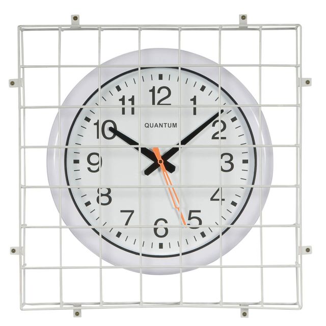 Protective guard for wall mounted clocks